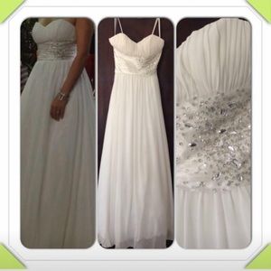 Formal White Dress